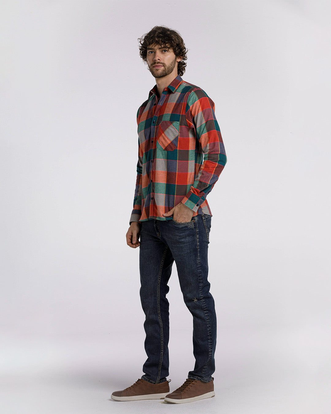 Plaid Shirt Camisa De Franela Hombre Outfit Outfits Moda Camisa