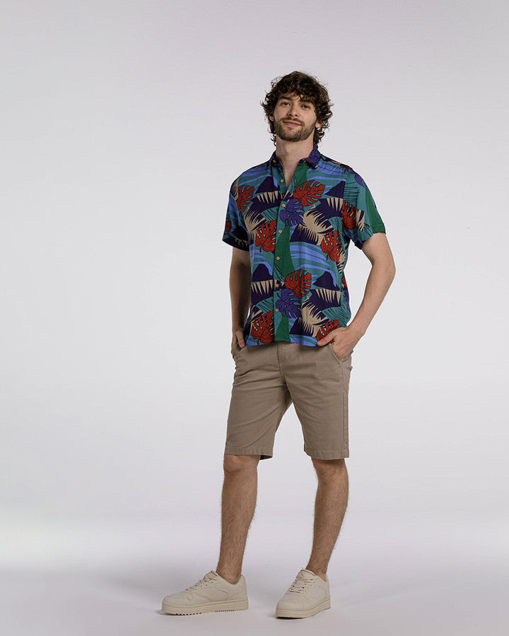 Bermuda Spiritual de Hombre en Dril Ref  BH9000-KAKI