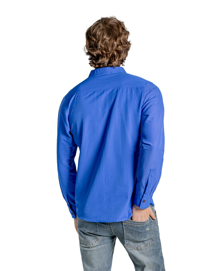 Camisa Spiritual de Hombre Slim Fit Fondo Entero Ref CS7017