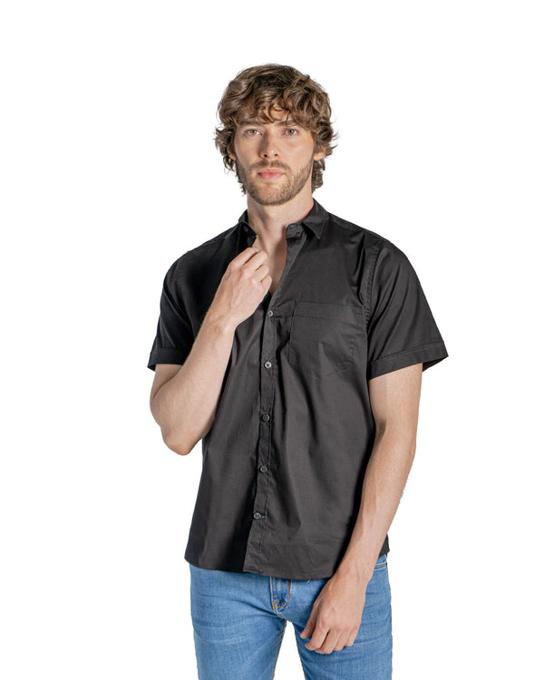 Camisa Spiritual de Hombre Slim Fit Fondo Entero Ref CS7019