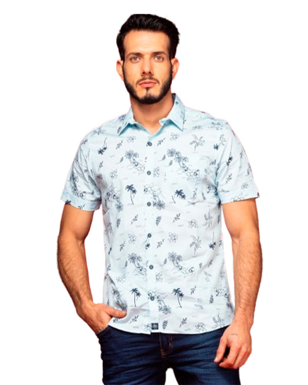 Camisa Spiritual de Hombre Slim Fit Ref CS7001