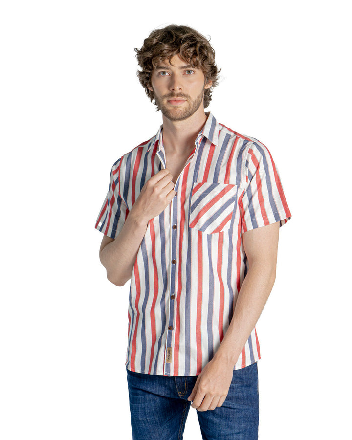 Camisa Spiritual de Hombre Slim Fit Ref CS8015