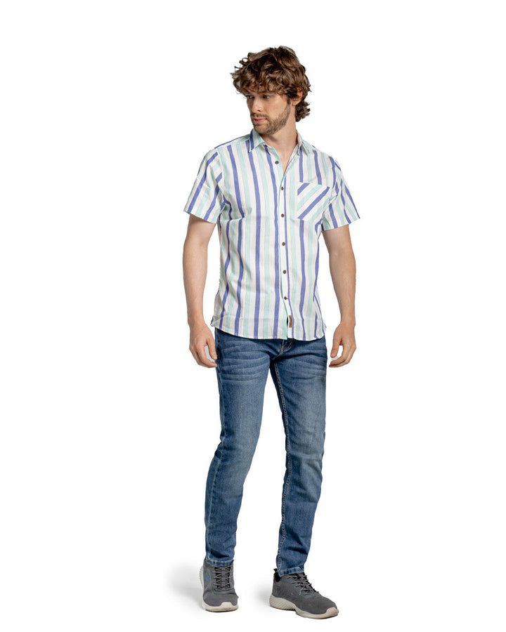 Camisa Spiritual de Hombre Slim Fit Ref CS8015