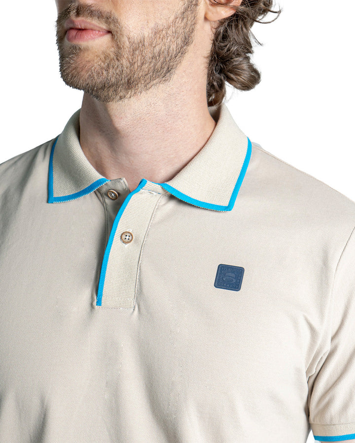 Camiseta Spiritual Tipo Polo  Licrada Ref KH8003