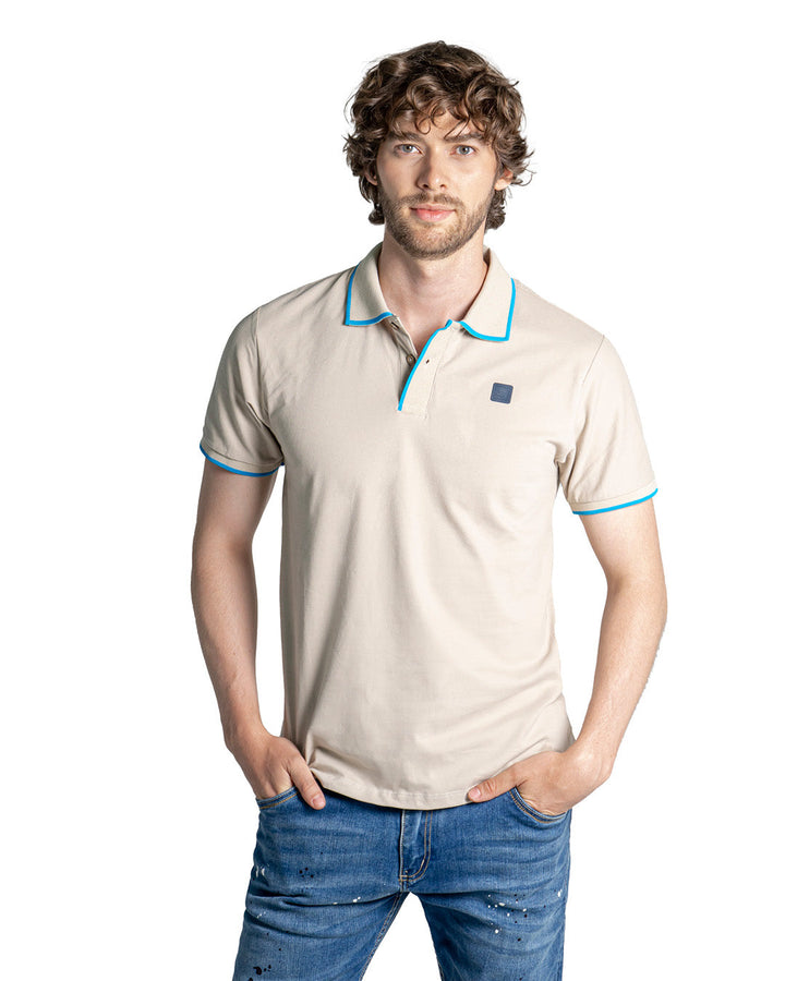 Camiseta Spiritual Tipo Polo  Licrada Ref KH8003