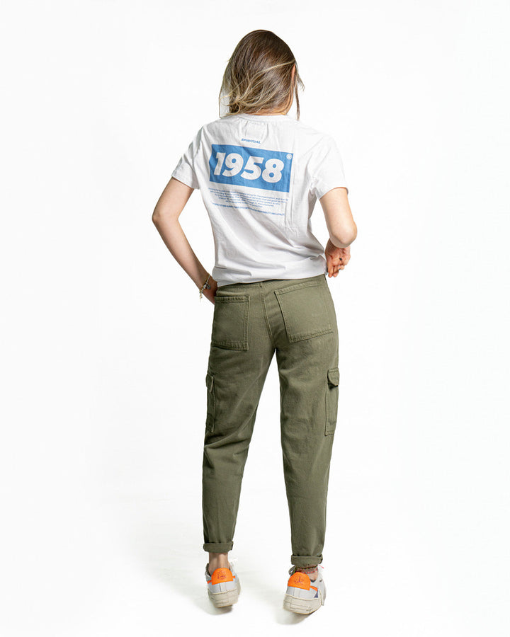 Cargo Spiritual de Dama en Dril Rigido Ref DS8001