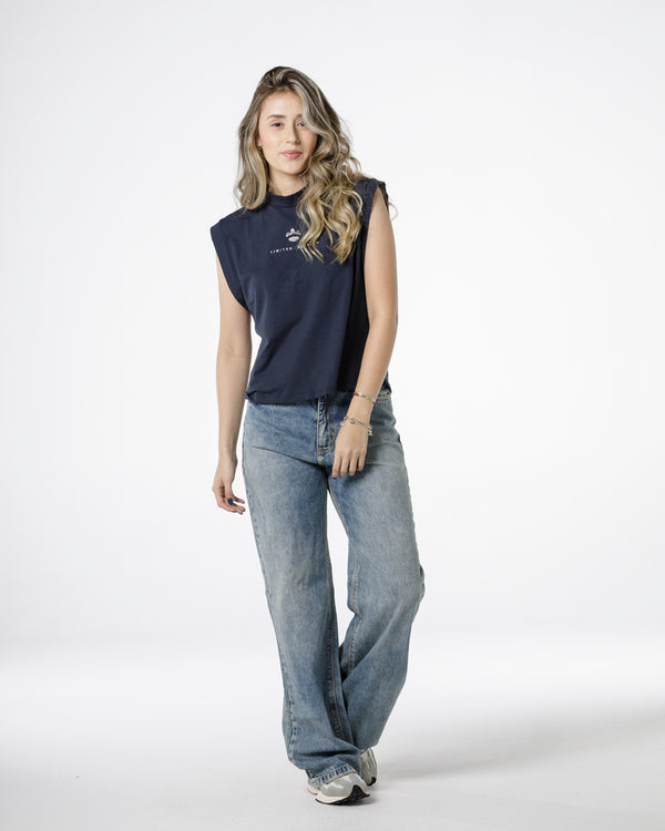 Jean de Dama Straight Leg Rígido Ref. DS9014