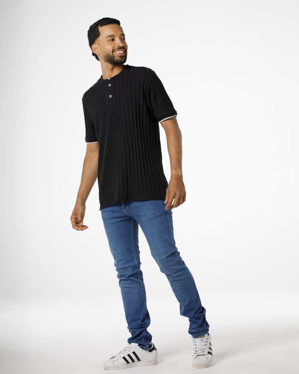 Jean Slim Fit en Tono Claro  Ref. HS9030