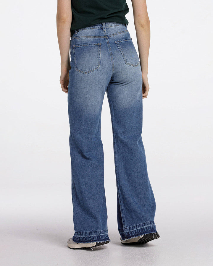 Jean Spiritual  Mom Flare Con Rotos Ref DS7011