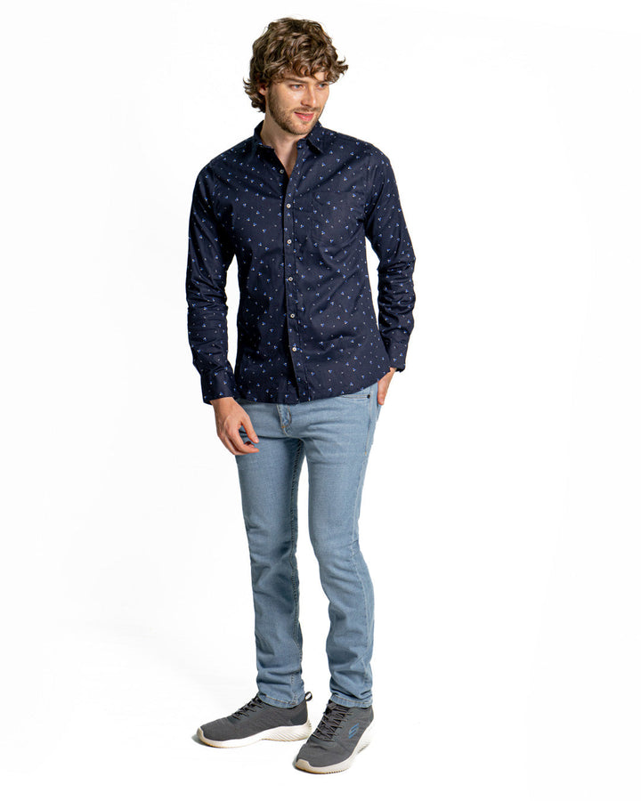 Jean  Spiritual de Hombre Slim Fit Ref  HS7032