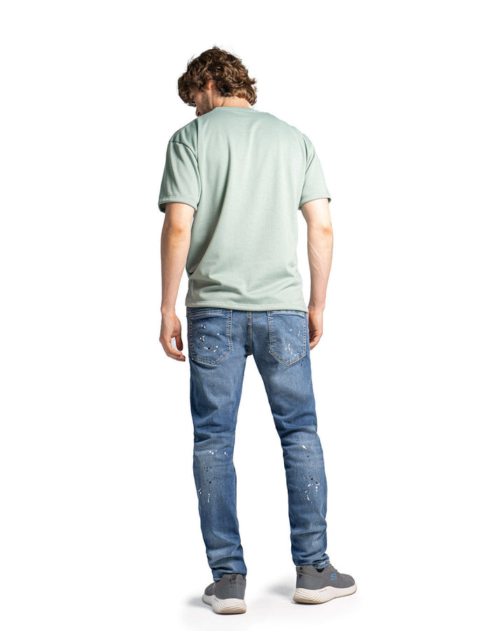 Jean Spiritual de Hombre  Slim Fit Ref HS8009